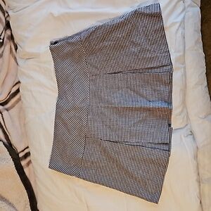 Women's Checkered Wet Seal Pleated Skirt